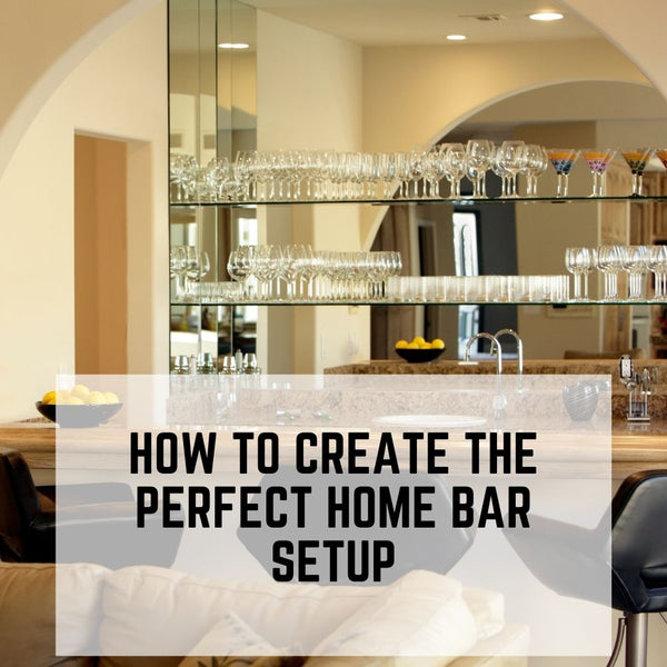 How to Create a Home Bar Setup Aged & Charred