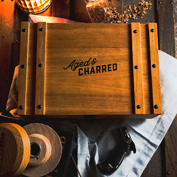 Aged & Charred Premium Wood Box