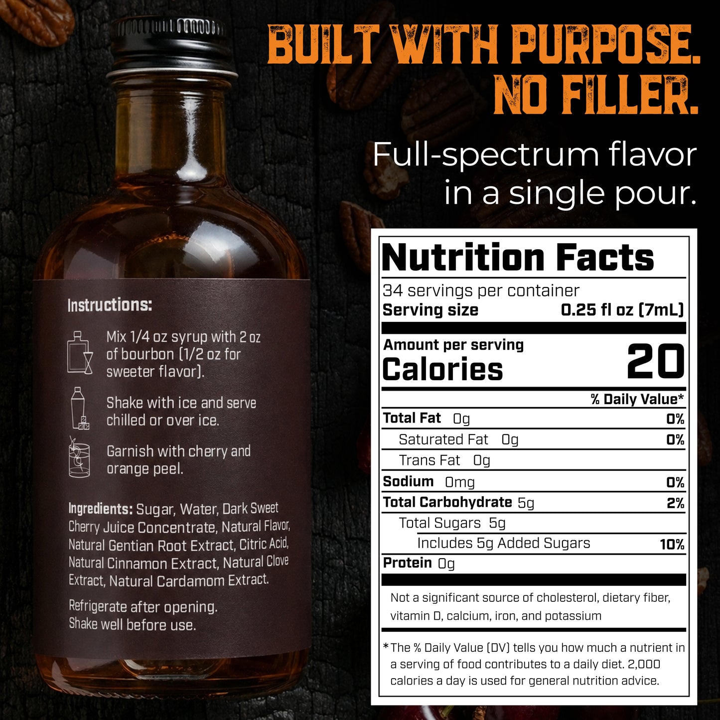 Ultimate Old Fashioned Kit - Cherry Pecan Pie