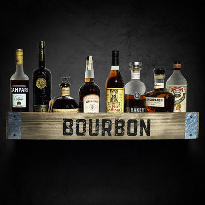Bourbon Wall Shelf