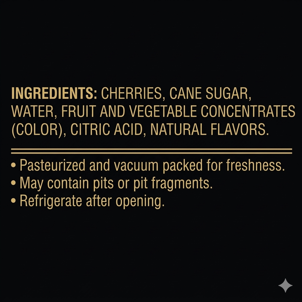 Amarena Cocktail Cherries