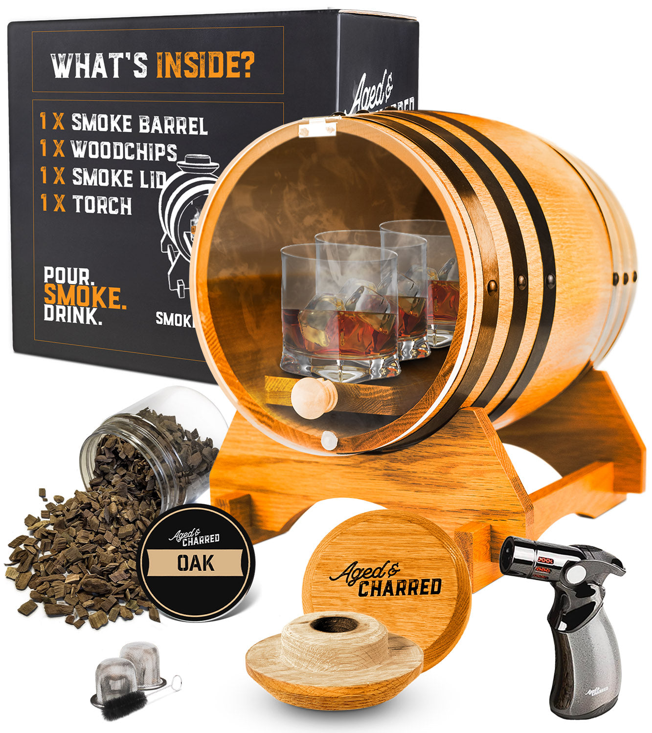 Smoke Barrel Kit With Butane