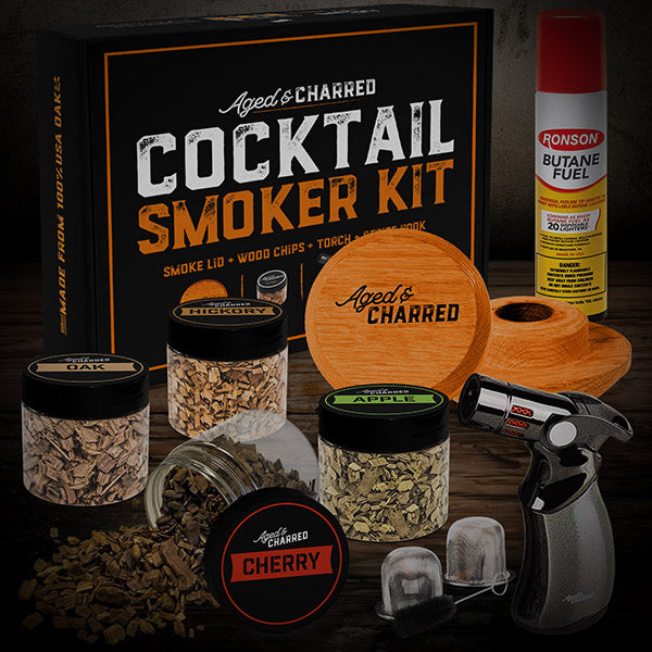 Smoke Top Cocktail Smoker Kit - Aged & Charred