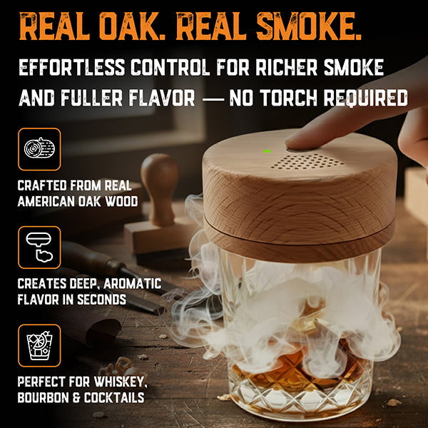 Aged & Charred Cocktail Smoker - Thumbnail 3