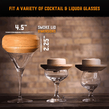 A wooden smoke lid replacement dimensions