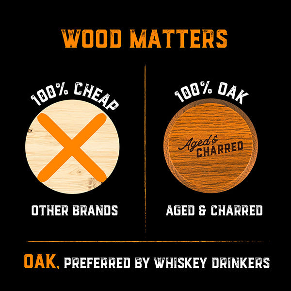 100% Oak wooden smoke lid replacement